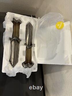 Weta New Zealand Nori The Dwarf Fleshing Knives Hobbit An Unexpected Journey