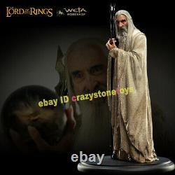 Weta Saruman White Wizards Mini Figurine Model The Lord of the Rings Statue