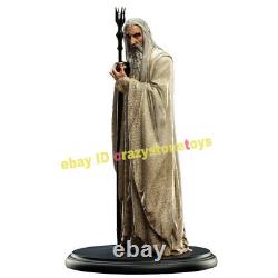 Weta Saruman White Wizards Mini Figurine Model The Lord of the Rings Statue