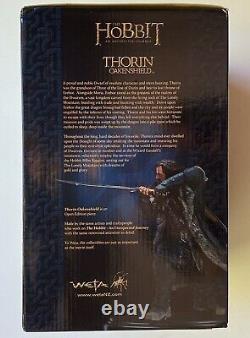 Weta Workshop Collectibles THORIN OAKENSHIELD Resin Statue The Hobbit BRAND NEW