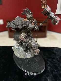 Weta Workshop Lord Rings LOTR Hobbit DAIN IRONFOOT ON WAR BOAR! #163/ 800! L@@K