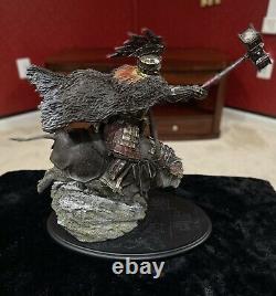 Weta Workshop Lord Rings LOTR Hobbit DAIN IRONFOOT ON WAR BOAR! #163/ 800! L@@K