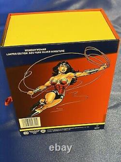 Wonder Woman DC Comics 150 gram Silver Figurine New Zealand Mint #/1000 RARE