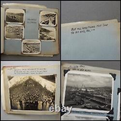 World War II Photograph Album Royal Navy Aircraft Australia New Zealand