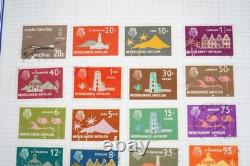 Worldwide Collection Of 3,500+ Stamps Mint & Used Stored In Mystic Album