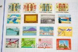 Worldwide Collection Of 3,500+ Stamps Mint & Used Stored In Mystic Album