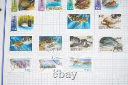 Worldwide Collection Of 3,500+ Stamps Mint & Used Stored In Mystic Album