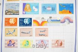 Worldwide Collection Of 3,500+ Stamps Mint & Used Stored In Mystic Album