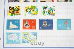 Worldwide Collection Of 3,500+ Stamps Mint & Used Stored In Mystic Album