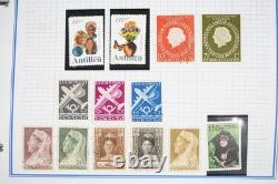Worldwide Collection Of 3,500+ Stamps Mint & Used Stored In Mystic Album