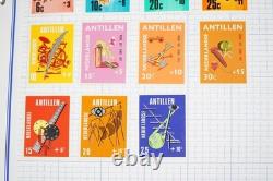 Worldwide Collection Of 3,500+ Stamps Mint & Used Stored In Mystic Album