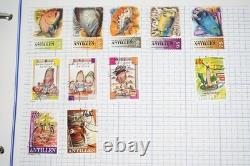 Worldwide Collection Of 3,500+ Stamps Mint & Used Stored In Mystic Album