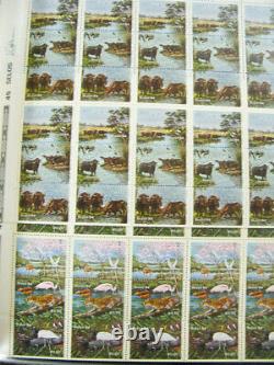 Worldwide Stamps Mint Sheet Collection with New Zealand