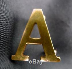 Ww1 Australian 1/a. I. F. / New Zealand 1st N. Z. E. F. Brass'a' Badge, The Anzac A