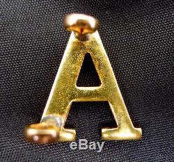 Ww1 Australian 1/a. I. F. / New Zealand 1st N. Z. E. F. Brass'a' Badge, The Anzac A