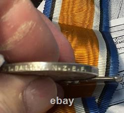 Ww1 NEW ZEALAND British War Medal RFLM I. BARRON. Nzef. C 640