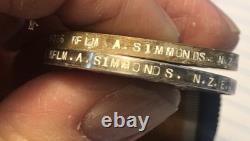 Ww1 New Zealand WM + VM RIFLEMAN A. Simmonds W. I. A. C616