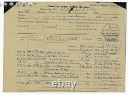 Ww1 New Zealand WM + VM RIFLEMAN A. Simmonds W. I. A. C616