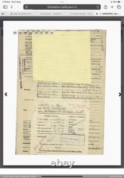 Ww1 New Zealand WM + VM RIFLEMAN A. Simmonds W. I. A. C616