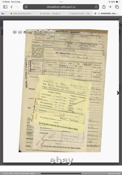 Ww1 New Zealand WM + VM RIFLEMAN A. Simmonds W. I. A. C616