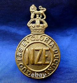 Ww1 Nz Collar Dog Badge Tunnelers Company, New Zealand Engineers (1915 1919)