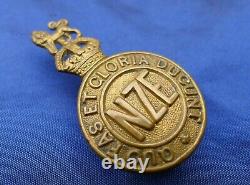 Ww1 Nz Collar Dog Badge Tunnelers Company, New Zealand Engineers (1915 1919)