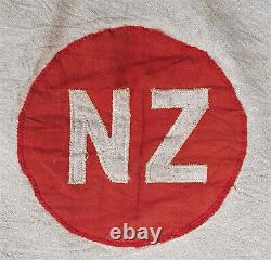 Ww2 Royal New Zealand Air Force Flag. 5ft CHRISTCHURCH RNZAF 1939 Original