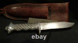 Wwii Ww2 New Zealand Bowie Fighting Knife N. Z. Cutlers Co. Auckland