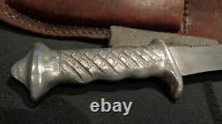 Wwii Ww2 New Zealand Bowie Fighting Knife N. Z. Cutlers Co. Auckland