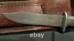 Wwii Ww2 New Zealand Bowie Fighting Knife N. Z. Cutlers Co. Auckland