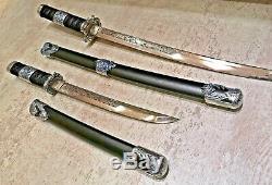 Xena Fin Metal Higuchi Militia Katana & Dagger Prop