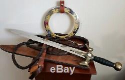 Xena Warrior Princess Destroyer of Nations Chakram withclip, Sword & Whip Lot