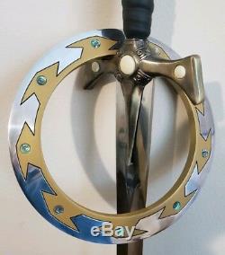 Xena Warrior Princess Destroyer of Nations Chakram withclip, Sword & Whip Lot