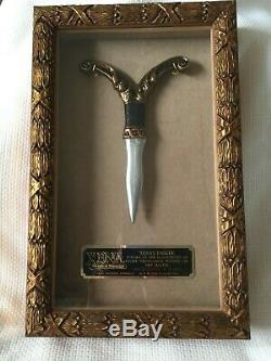 Xena Warrior Princess Limited Edition Breast Dagger In Display Box, With Coa