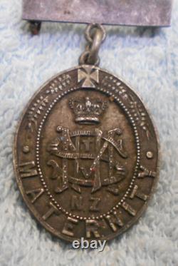 #d382. 1919 New Zealand Maternity Nursing Silver Badge Christchurch