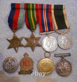 #d482. Wwi & Wwii New Zealand War Medals Plus Extras